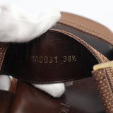 LOUIS VUITTON ルイヴィトン LV MA0031 サンダル ラバーソール 38 1/2 ブラウン系 箱有 yo875