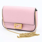 FENDI フェンディ 7AR844 ナノバケット チェーン ショルダーバッグ  鞄 ピンク 箱有 H19216