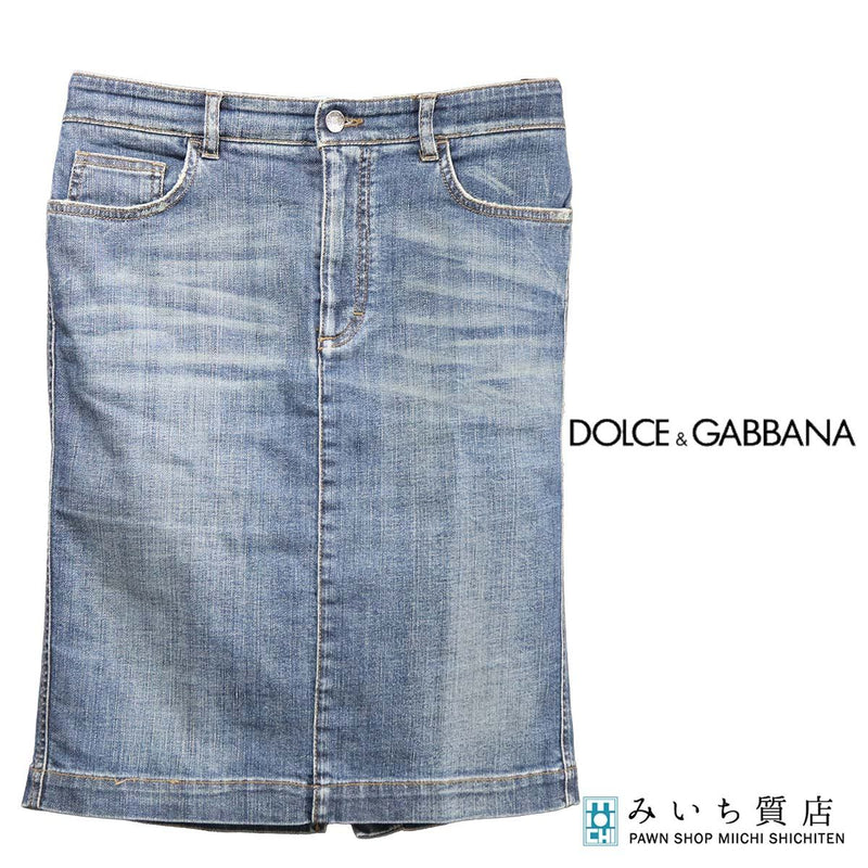 DOLCE&GABBANA ドルチェ＆ガッバーナ D&G スカート サイズ42 ジーンズ F4K47D ボトムス 25k167-59