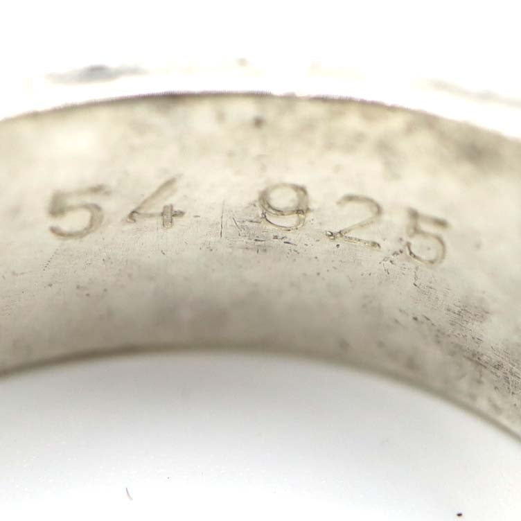 HERMES エルメス リング メキシコ コルセット 12号 54 シルバー925 8.7g アクセサリー H11064