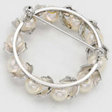 MIKIMOTO ミキモト ブローチ パール シルバー 約6.7g アクセサリー 箱ケース H24747