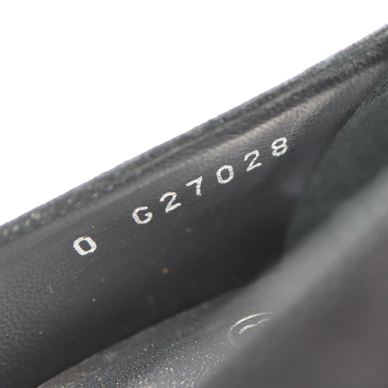 CHANEL シャネル G27028 ココマーク ヒール パンプス スエード 靴 36 1/2 ブラック レディース 箱有 25k810-2