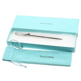 TIFFANY＆Co. ティファニー ボールペン 筆記用具 文房具 シルバーカラー 筆記未確認 箱・保管袋有 H2771