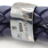 BOTTEGA VENETA ボッテガヴェネタ ブレスレット ネイビー アクセサリー 箱有 H22402