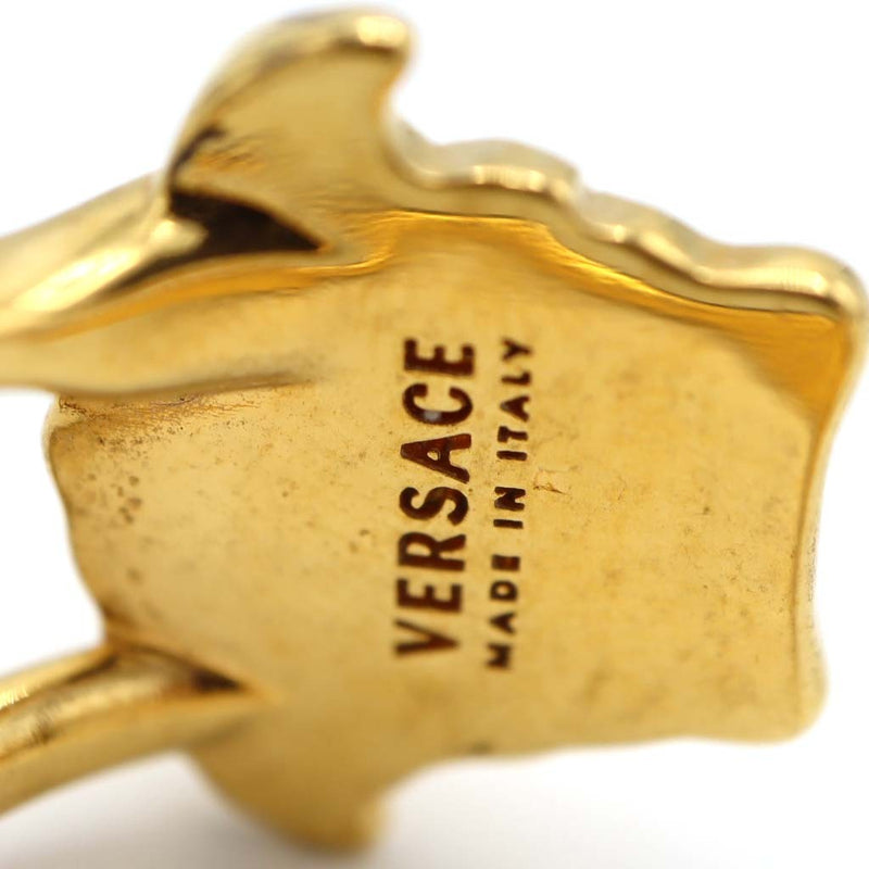 GIANNI VERSACE ヴェルサーチ リング メデューサ 13号 ゴールドカラー 約8.3g アクセサリー H9663