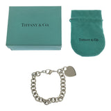 ティファニー TIFFANY & Co. ハート タグ ブレスレット チェーン シルバー 925 35.1g 18.7cm アクセサリー H11912