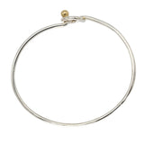 TIFFANY＆Co. ティファニー ラブノット ブレスレット ブレス バングル 925 750 シルバー ゴールド 約6.3g アクセサリー ok1243