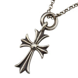 CHROME HEARTS クロムハーツ TINY CH CROSS タイニー CHクロス ネックレス 925 アクセサリー 付属品有 21k381-1