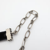 Christian Dior ディオール チョーカー 星 スター ラインストーン CD ベロア アクセサリー ブラック系 レディース 箱有 yo648