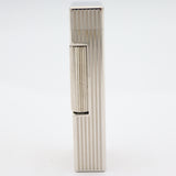 希少 dunhill ダンヒル ガスライター 喫煙具 シルバーカラー 着火確認済み ケース ok1473