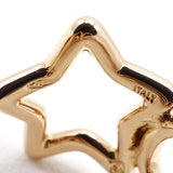 仕上済 Ponte Vecchio ポンテヴェキオ ダイヤ リング 指輪 750 D0.12 6.5g 13.5号 ハート 星 月 モチーフ 袋 H20074