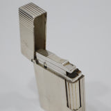 S.T. Dupont デュポン ライン2 ショート ガスライター シルバーカラー 喫煙具 着火未確認 J876