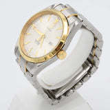 腕時計 稼働 OMEGA オメガ シーマスター アクアテラ コンビ 196.1113 クォーツ シルバー色文字盤 2025.9 電池交換済 箱有 M1399