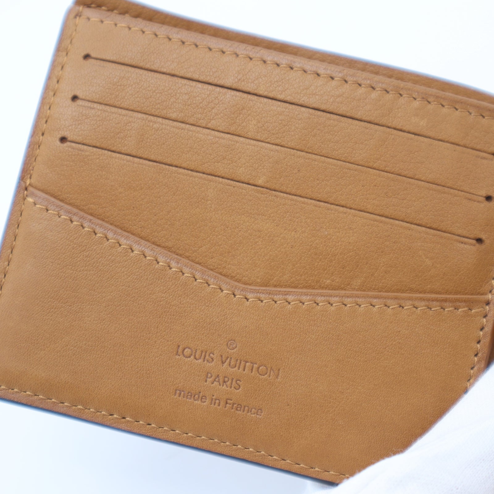 LOUIS VUITTON ルイヴィトン LV ポルトフォイユ・スレンダー M81770 二