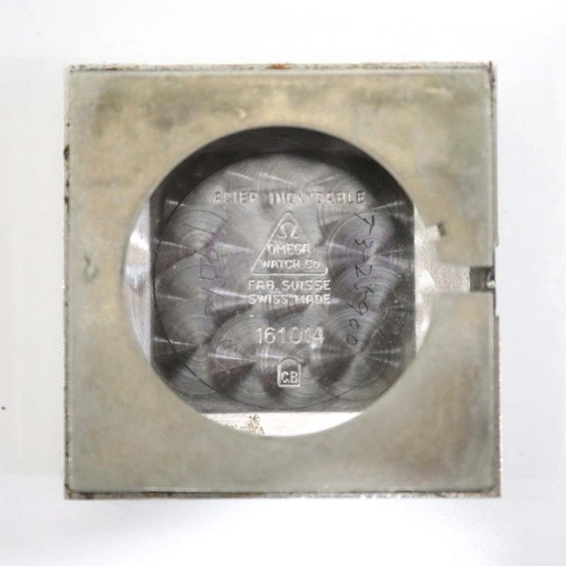 稼働 腕時計 OMEGA オメガ スクエア 161.014 cal.671 自動巻き AT ベルト社外品 H17976