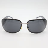 CELINE セリーヌ サングラス マカダム 度なし メガネ ブラック×ブルー系 眼鏡 ケース・眼鏡拭き H22965-1