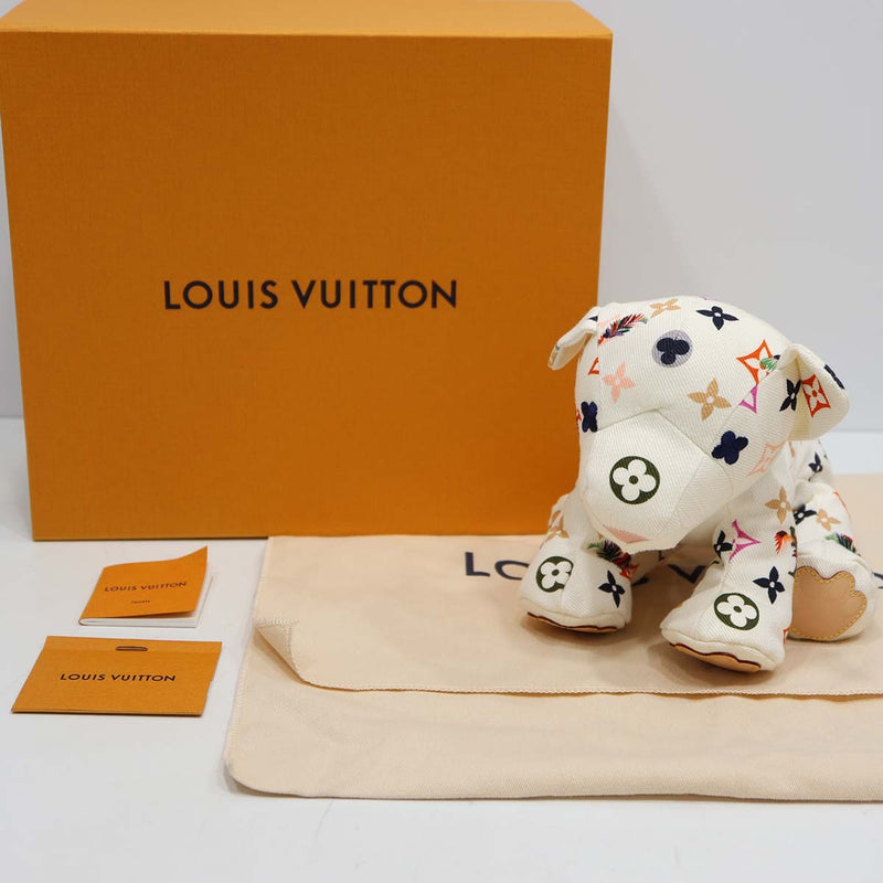 LOUIS VUITTON ルイヴィトン ぬいぐるみ ドゥドゥ・タイガー GI0735 コットン トラ 虎 おもちゃ 箱あり 25k970-2