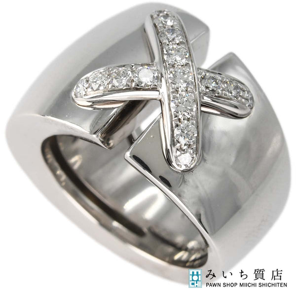 仕上済 CHAUMET ショーメ リアンドゥ リング 約11～11.5号 #51 750 D 16.3g ジュエリー 箱保有 H17477