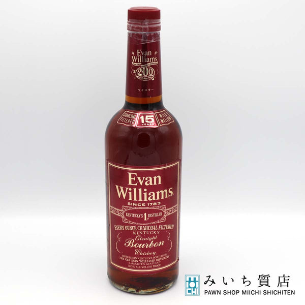 未開栓 お酒 ウイスキー Evan Williams エヴァン ウィリアムス