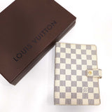 LV ルイヴィトン 手帳カバー アジェンダMM ダミエアズール R20707 スケジュール 6穴 LOUIS VUITTON H4598