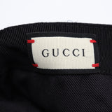 GUCCI グッチ キャップ M 58cm ラブ ロゴ ブラック 帽子 服飾小物 H20590