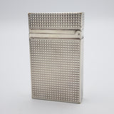 S.T.Dupont デュポン ガスライター ライン2 ダイヤモンドヘッド シルバーカラー 喫煙具 着火未確認 ケース有 eco1746