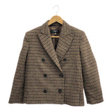 Max Mara マックスマーラ コート 40サイズ 165/88A 千鳥格子 服 アウター レディース H22636!