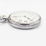 懐中時計 稼働 SEIKO セイコー 24型 9119-0040 手巻き 白色文字盤 木箱 24s398-1