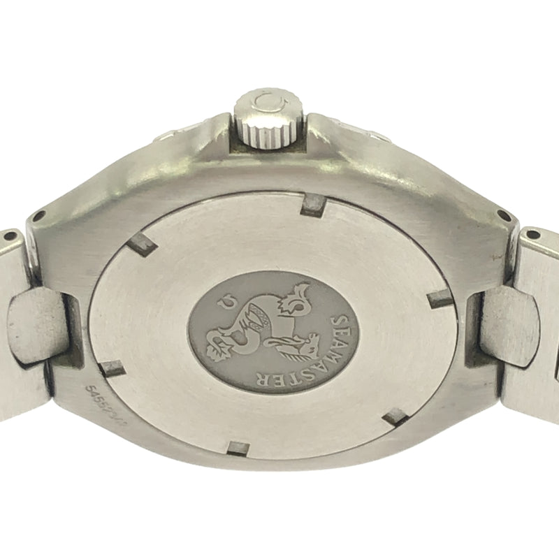 稼働 腕時計 OMEGA オメガ Seamaster シーマスター デイト 396.1062 cal.1438 黒色文字盤 2025年4月電池交換済 H18547