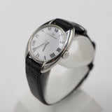 腕時計 稼働 UNIVERSAL GENEVE ユニバーサルジュネーブ 842606 手巻き 白色文字盤 ギャラ ベルト社外 ok1444