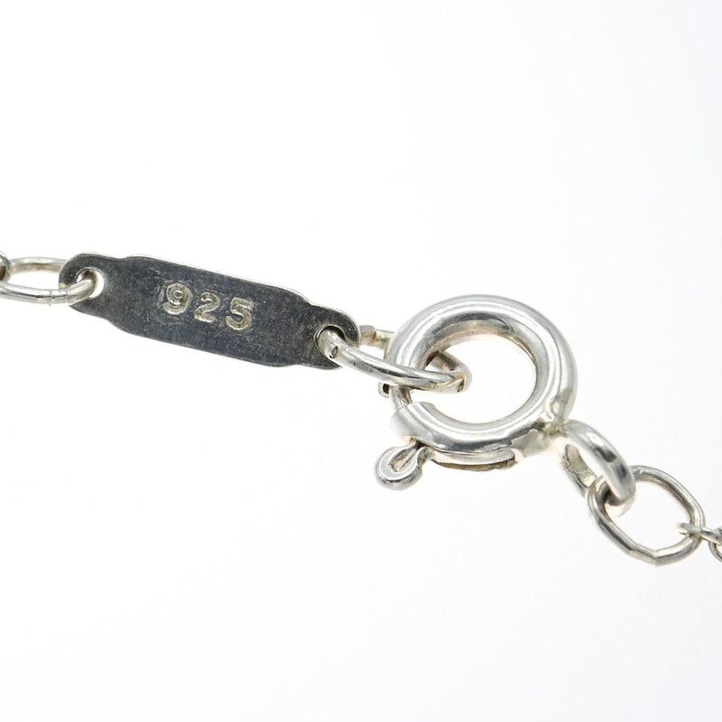 TIFFANY＆Co. ティファニー ネックレス クローバー 四つ葉 925 750 シルバー ゴールド 約4.6g アクセサリー レディース 保管袋有 H7182