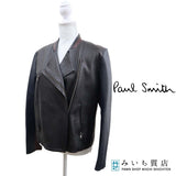 Paul Smith ポールスミス ライダース 44L 97 LIMITED ブラック ネイビー ブラウン H21209