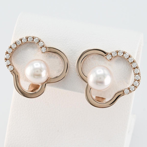 仕上げ済 TASAKI タサキ イヤリング チャンツ 750 D0.09/0.09 パール 7.9g アクセサリー 箱有 H16960