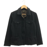 FENDY フェンディ ジャケット ぺカン ブラック アウター サイズ42 レディース 服 ok967