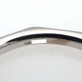 仕上げ済 GRAFF グラフ ローレンス シグネチャー バンド リング K18WG 750 18号 3.8g 箱証明書 ◆H24112