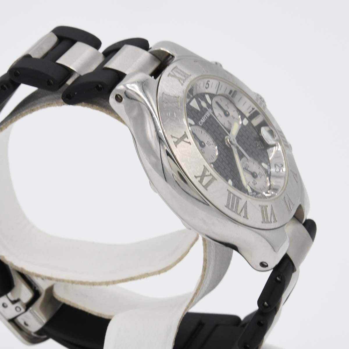 お*り様 Cartier カルティエ　クロノスカフ21 腕時計 稼働品 腕時計 稼働 Cartier カルティエ クロノスカフ21 クォーツ