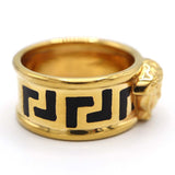 VERSACE ヴェルサーチ リング 指輪 メデューサ 750 K18 ゴールド 重量約10.3g 約13号 アクセサリー H11367