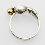 TIFFANY&Co. ティファニー 7.5号 フック＆アイ ラブノット 925 750 2.8g アクセサリー H8629