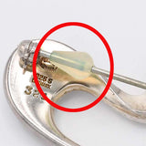 GEORG JENSEN ジョージジェンセン ブローチ 321 スプラッシュ 925 シルバー 約18.7g アクセサリー レディース H8233-1