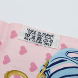 HERMES エルメス ツイリー Brides de Gala Love ブリッド ドゥ ガラ ラヴ シルク100% スカーフ ピンク系 23k266-17