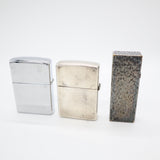 dunhill ダンヒル ガスライター  ローラー式 1点 Zippo ジッポ 2点 オイルライター スターリングシルバー Hard Rock まとめ 着火未確認 H4987