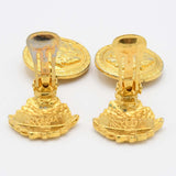 GIANNI VERSACE ヴェルサーチ イヤリング メデューサ GP ゴールドカラー アクセサリー H22303
