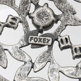 FOXEY フォクシー ネックレス Crystal Moon クリスタルムーン アクセサリー グレー 21.3g H21006