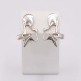 GEORG JENSEN ジョージジェンセン スプラッシュ 118 イヤリング シルバー925 アクセサリー 約11.4g 25k651-8