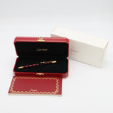 Cartier カルティエ サントス ドゥ カルティエ ローラー ボールペン ST150190 ラッカー ボルドー色 箱/ケース有 筆記確認済 H23463