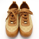 LOUIS VUITTON ルイヴィトン スニーカー モノグラム GO1014 37 1/2 靴 ブラウン系 レディース 25k355-4
