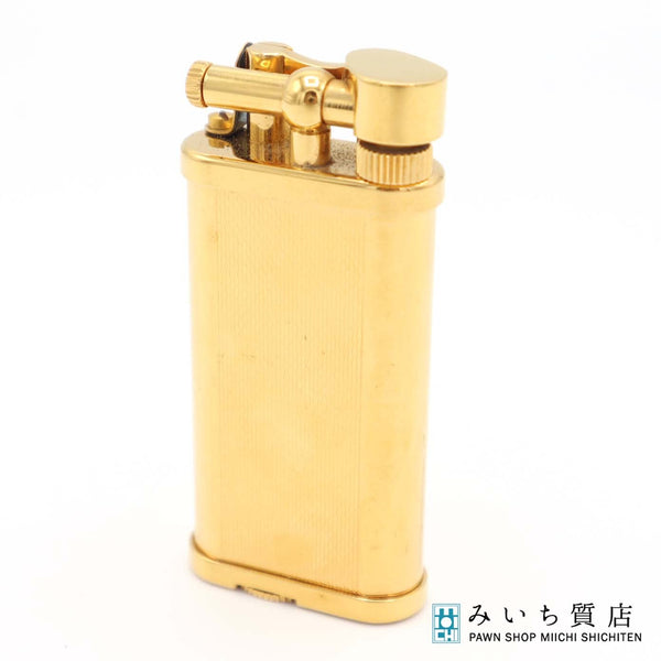 dunhill ダンヒル ガスライター ユニーク ハンマー ゴールドカラー 喫煙具 着火未確認 M432