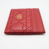 Christian Dior クリスチャン ディオール ハート カードケース パスケース CDロゴ レッド 赤色 25k142-1