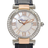 稼働 腕時計 Chopard ショパール インペリアーレ 388541-6003 ベゼルD ローズゴールド QZ マザーオブパール文字盤 2023.8月電池 23k488-2