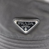 PRADA プラダ バケットハット Mサイズ 1hc137 ブラック 帽子 ファッション小物 レディース 保管袋有 25k590-3